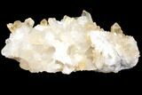 Large, Wide Quartz Crystal Cluster - Brazil #127993-1